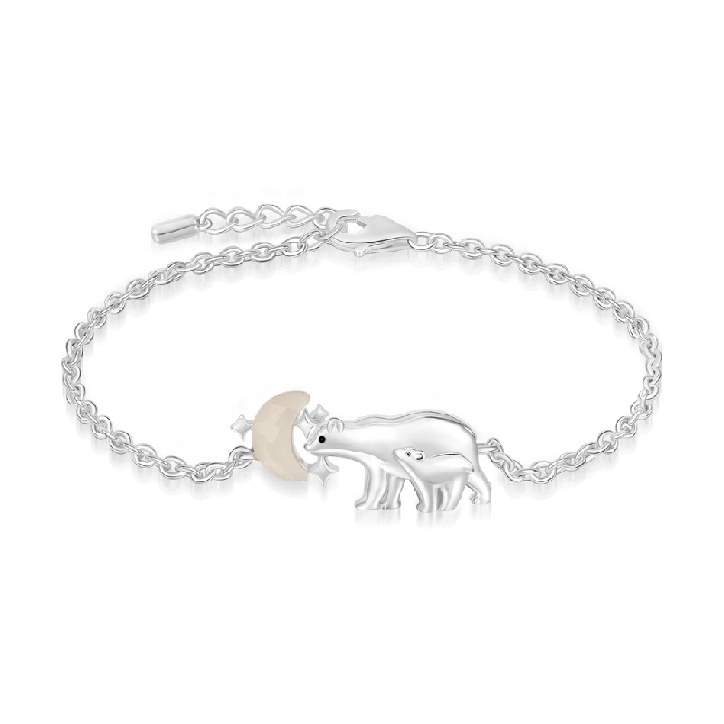 Polar Bear Parent-Child Bracelet