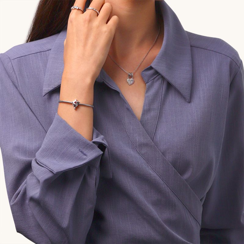 Melted Five-pointed Star Charm