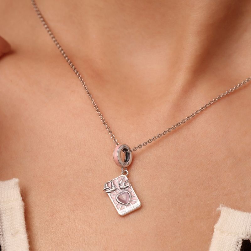 Lovers Tarot Card Charm