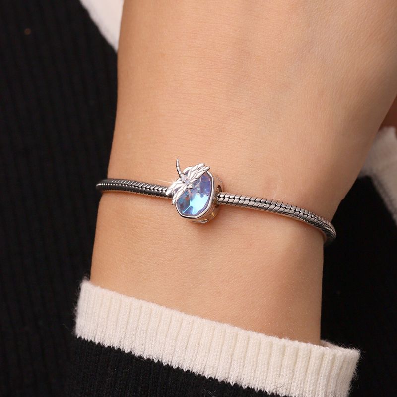 Colorful Dragonfly Charm