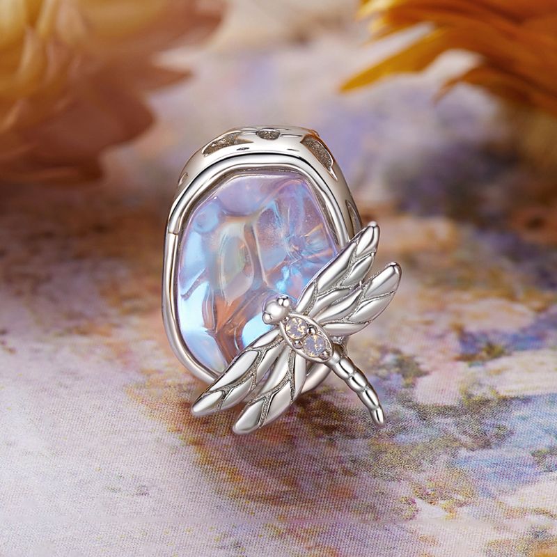 Colorful Dragonfly Charm