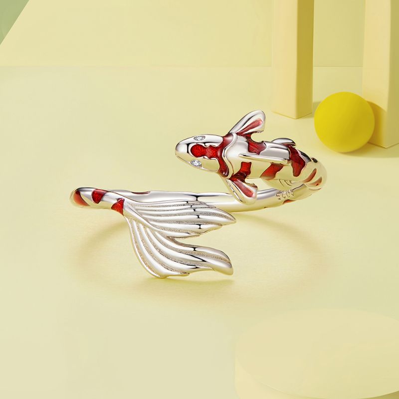 Good Luck Koi Fish Fortune Ring