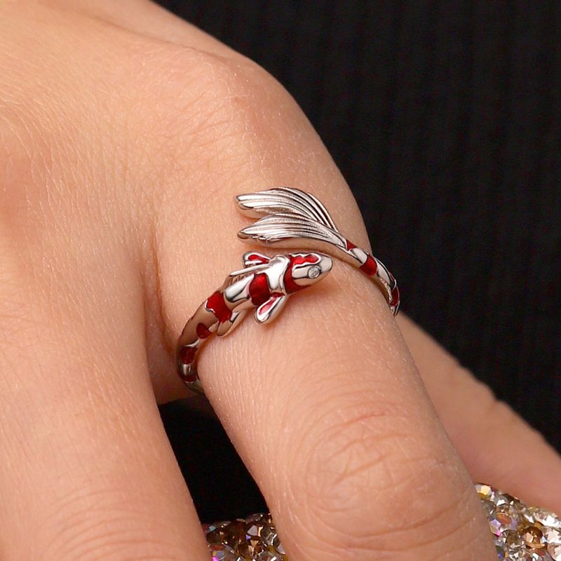 Good Luck Koi Fish Fortune Ring