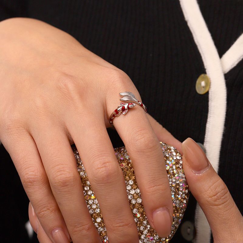 Good Luck Koi Fish Fortune Ring