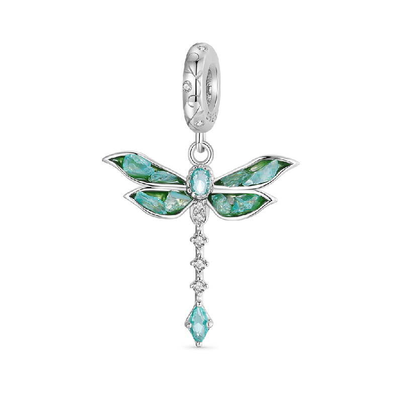 Green Dragonfly Pendant