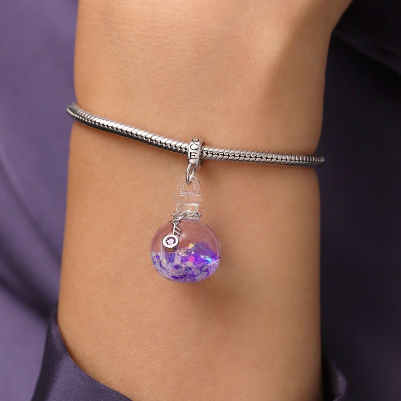 Glitter Musical Note Sequin Pendant