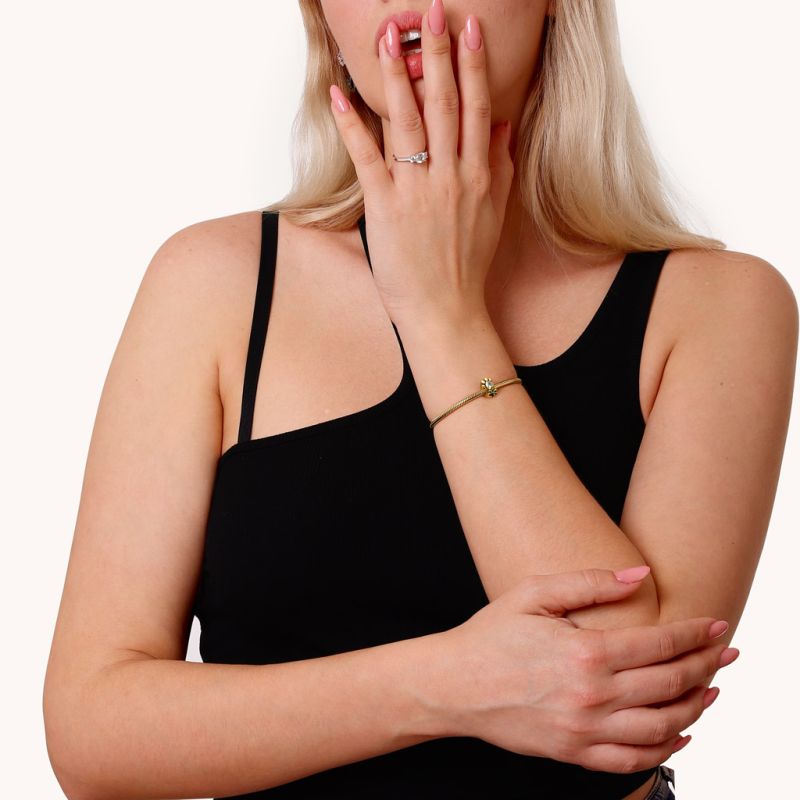 18k Gold Plated Pet Paws Stopper