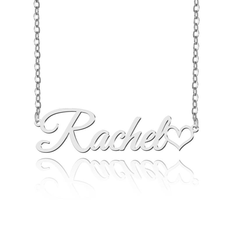 Personality Silver Name Necklace