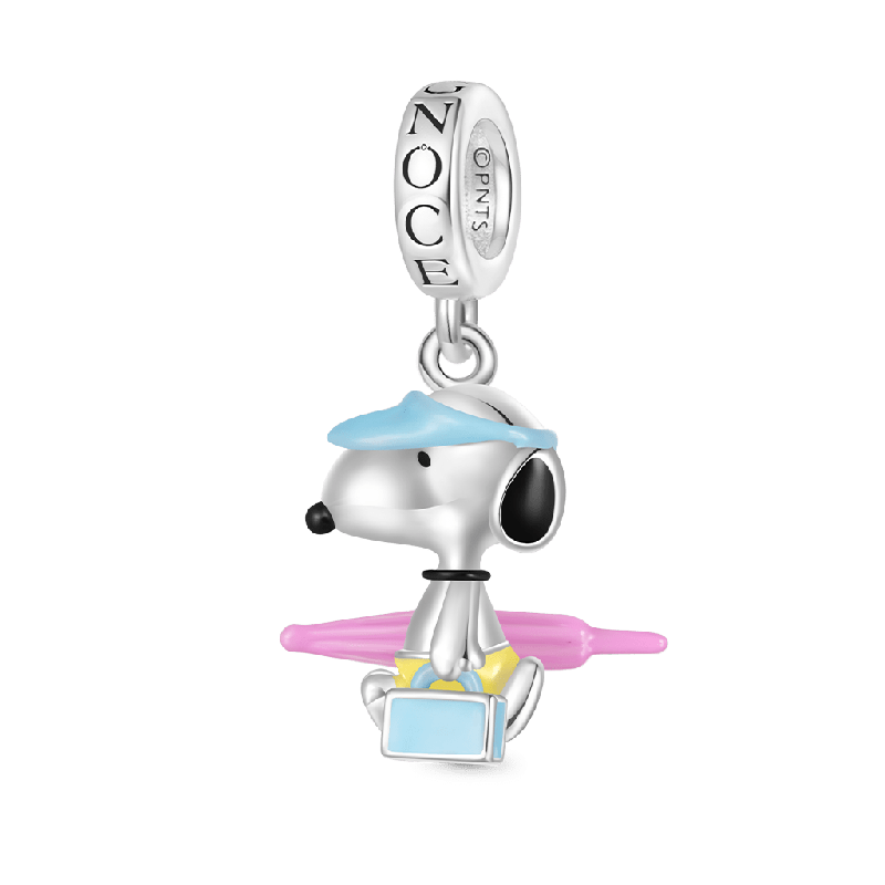 Summer Beach Bum Snoopy Pendant