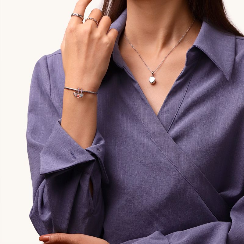 Heart-shaped Glow-in-the-Dark Pendant