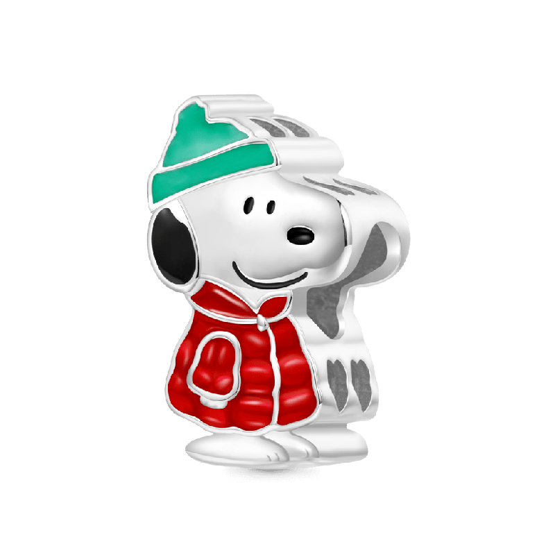 Peanuts Snoopy Winter Wishes Charm