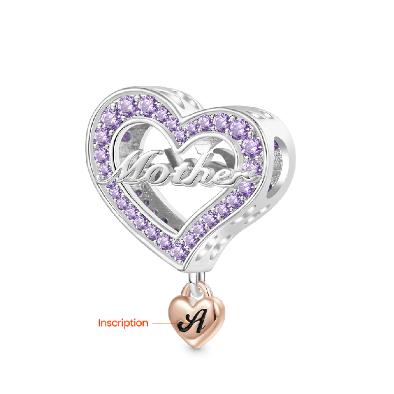 Family Members - Mother Heart Charm