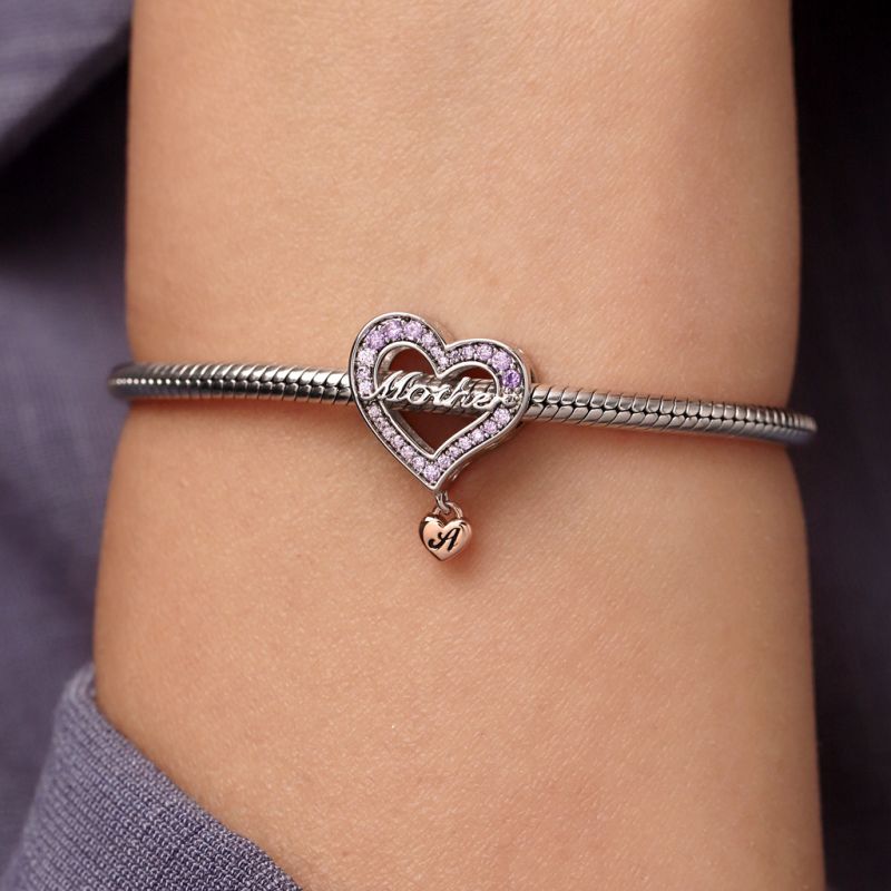 Family Members - Mother Heart Charm