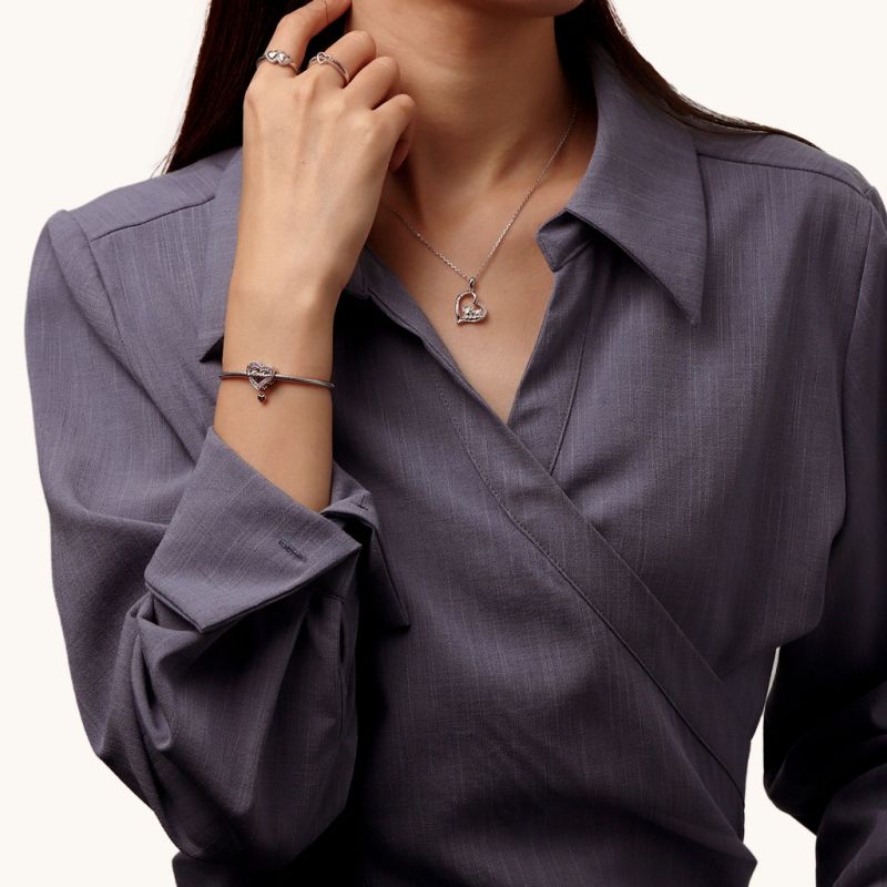 Family Members - Mother Heart Charm