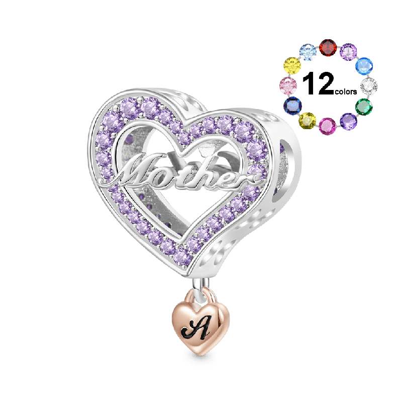 Family Members - Mother Heart Charm