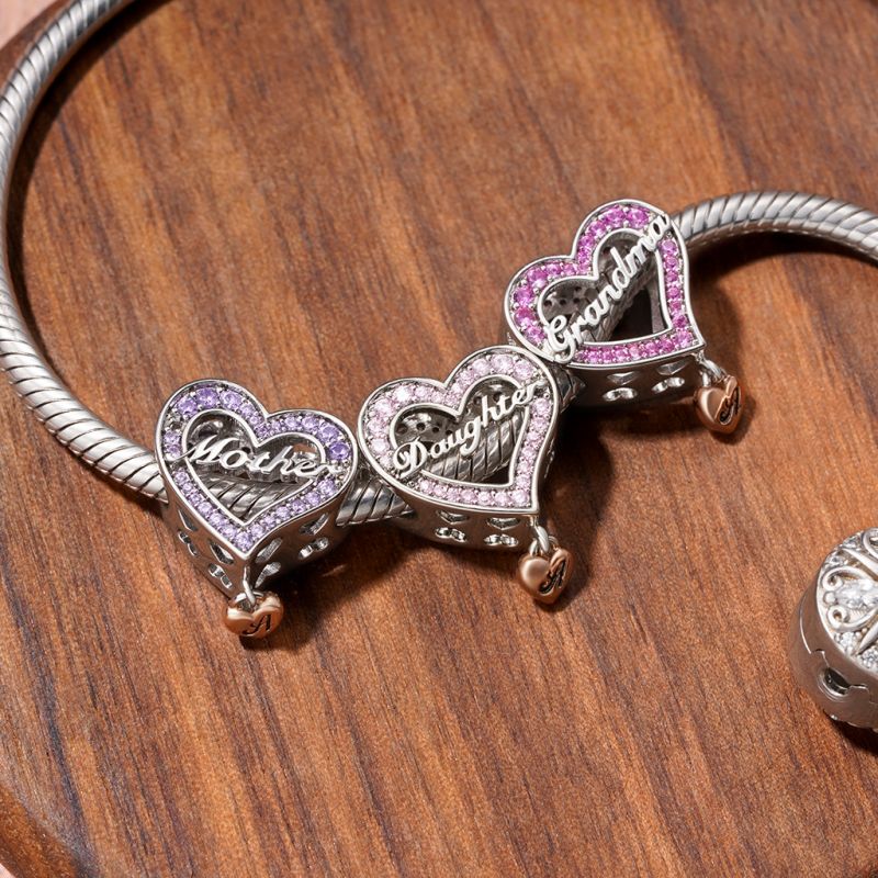 Family Members - Mother Heart Charm