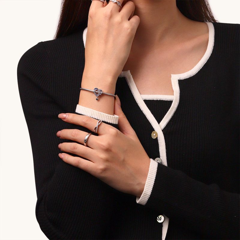 Family Members - Grandpa Heart Charm