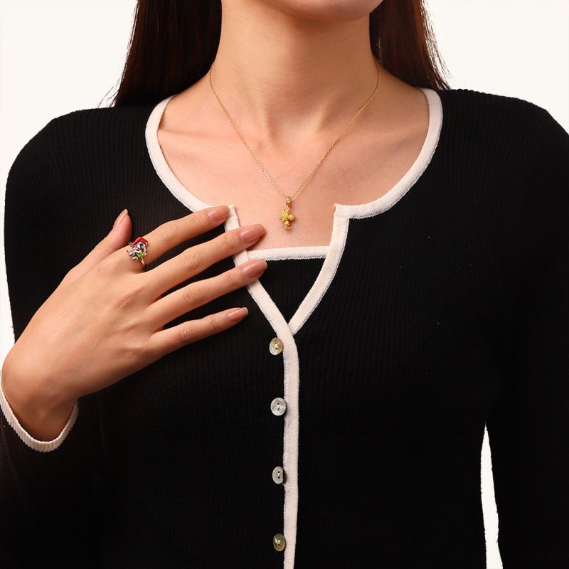 Woodstock Pave Diamond Pendant