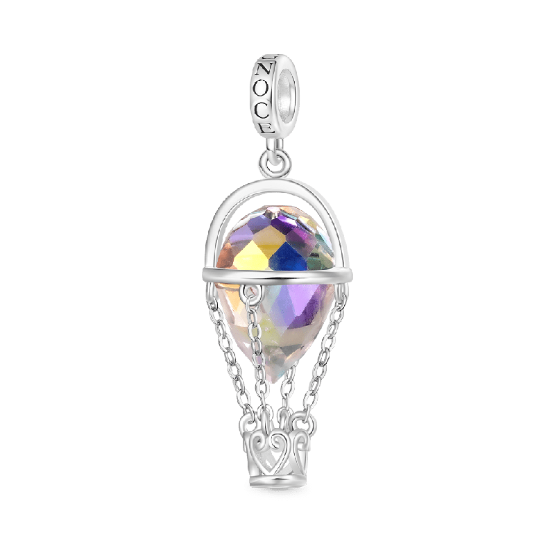 Crystal Hot Air Balloon Pendant