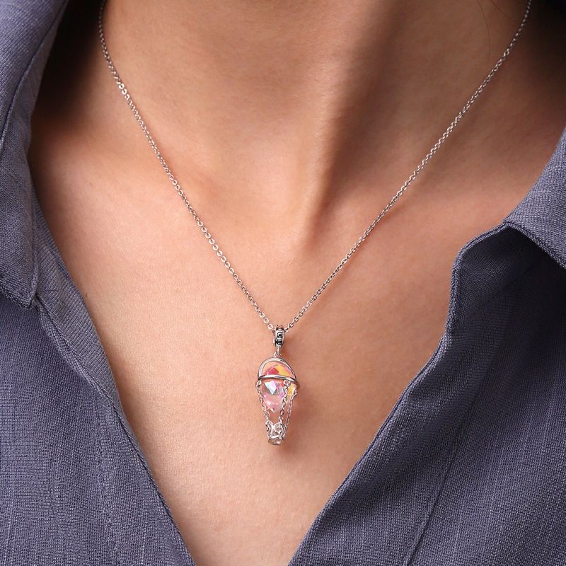 Crystal Hot Air Balloon Pendant