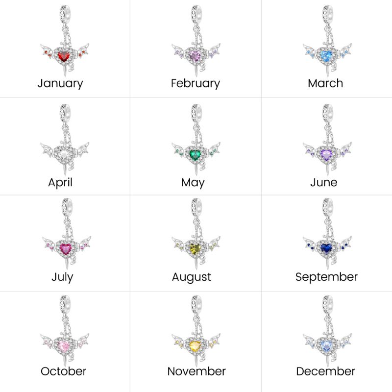 Wounded Heart & Dagger Pendant