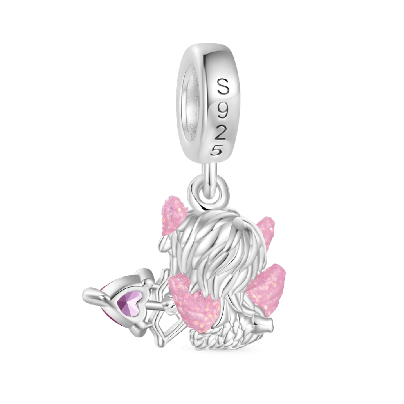 Highland Cattle Cupids Arrow Pendant