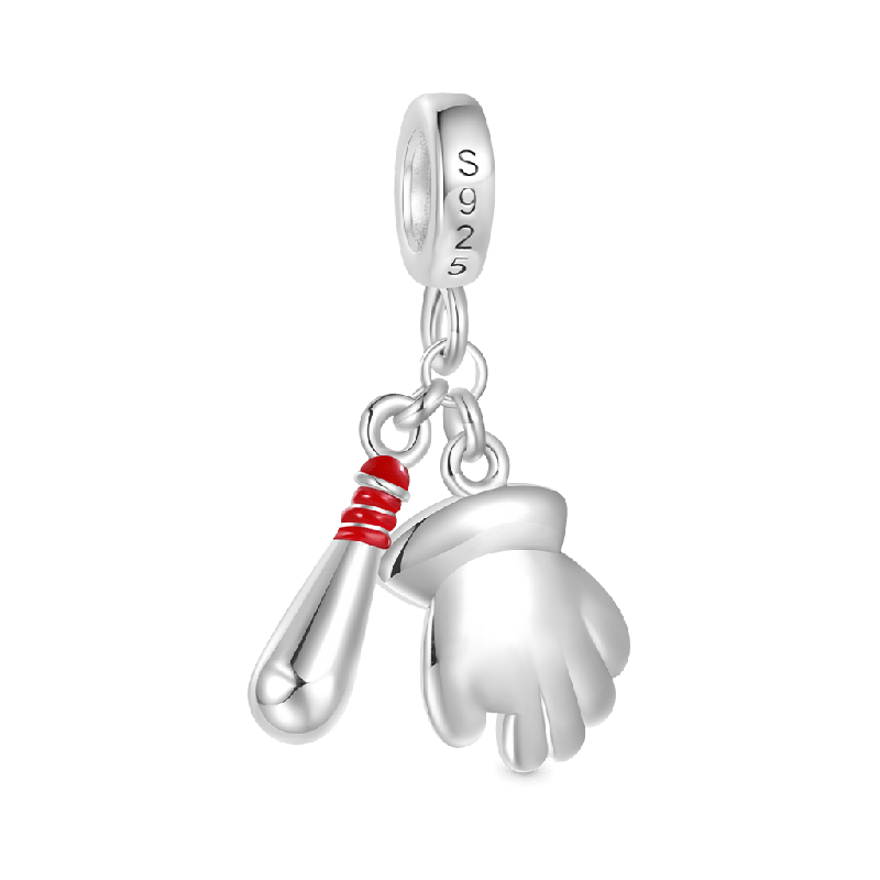 Baseball Gloves & Bats Pendant
