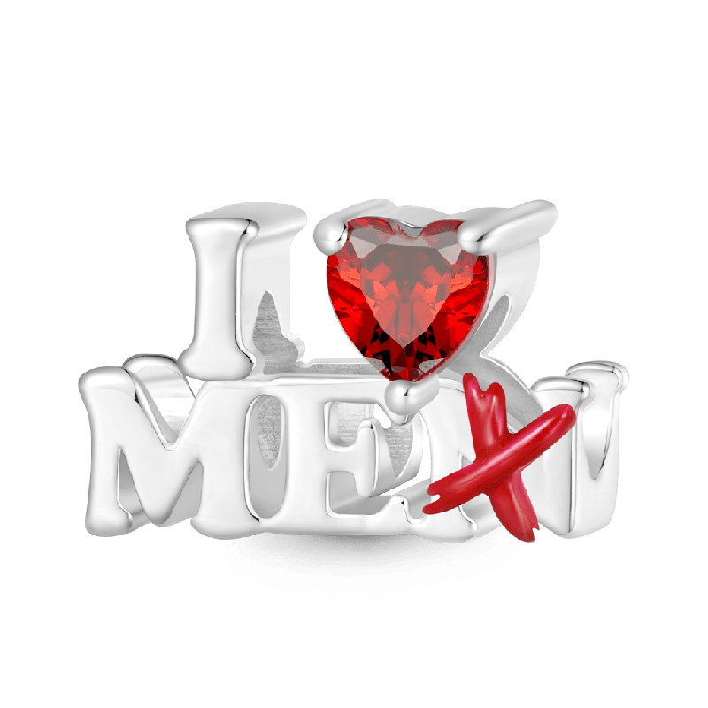 I Love ME Heart Charm