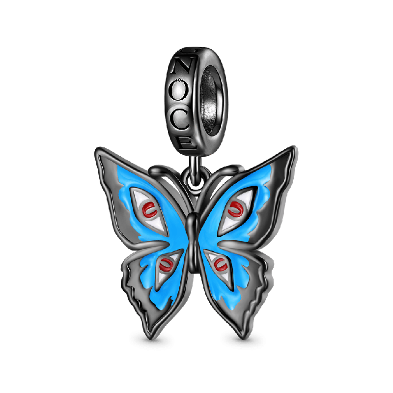 Blue Walpurga Butterfly Pendant
