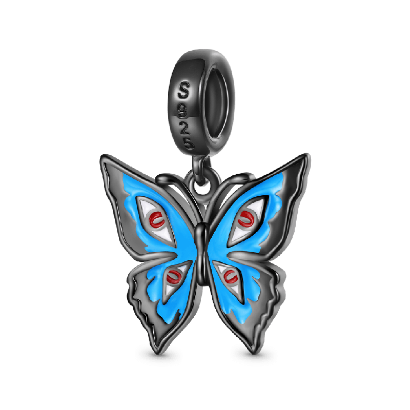 Blue Walpurga Butterfly Pendant