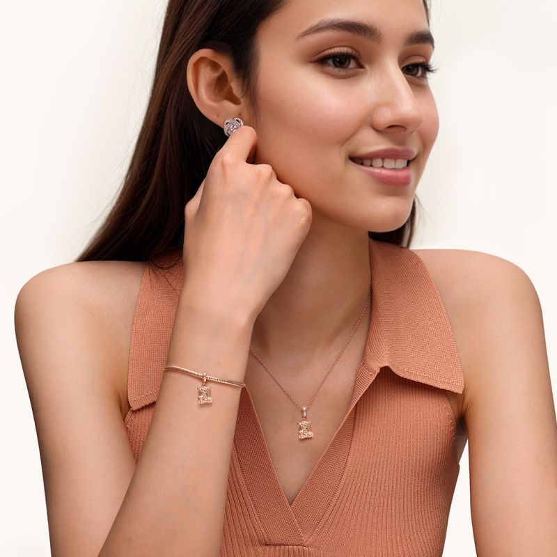 Highland Cow Mother and Child Pendant