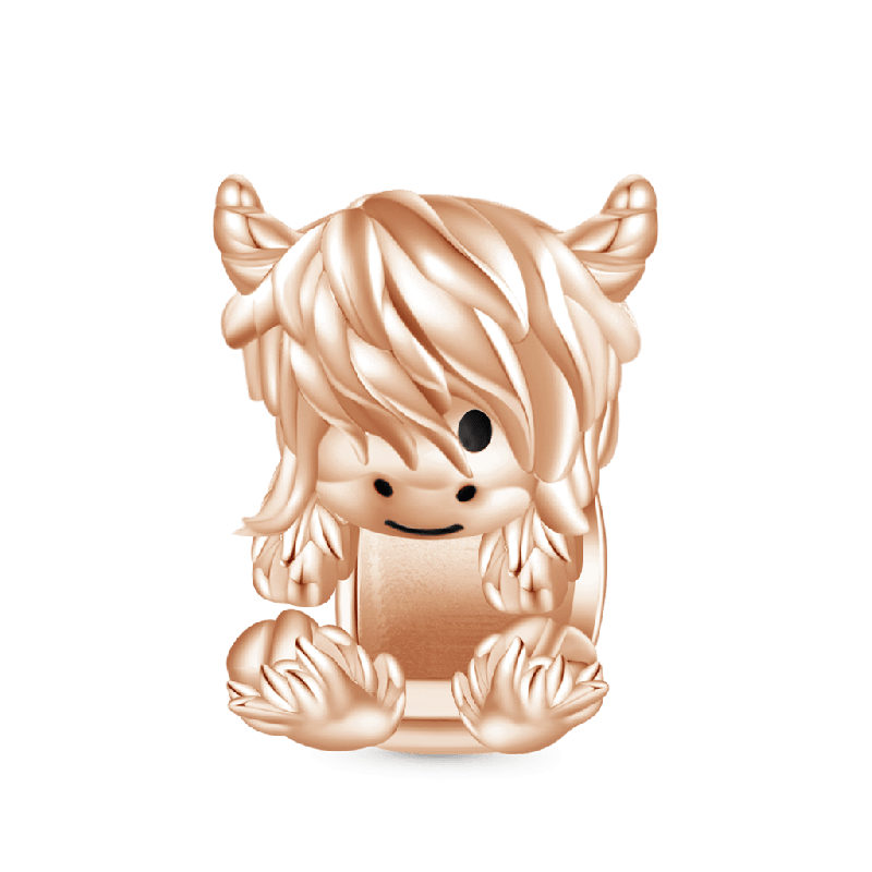 Scottish Highland Cow Charm