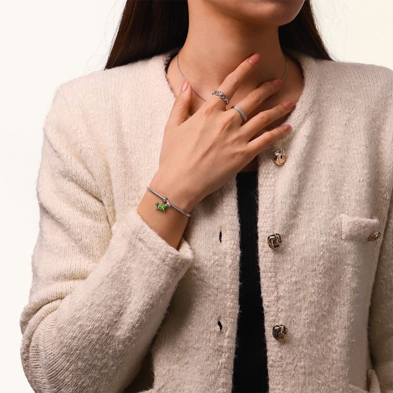 St. Patricks Day Dachshund Pendant