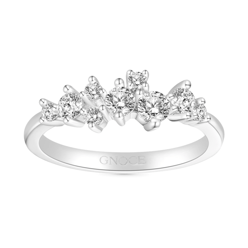 Diamond Cluster Ring