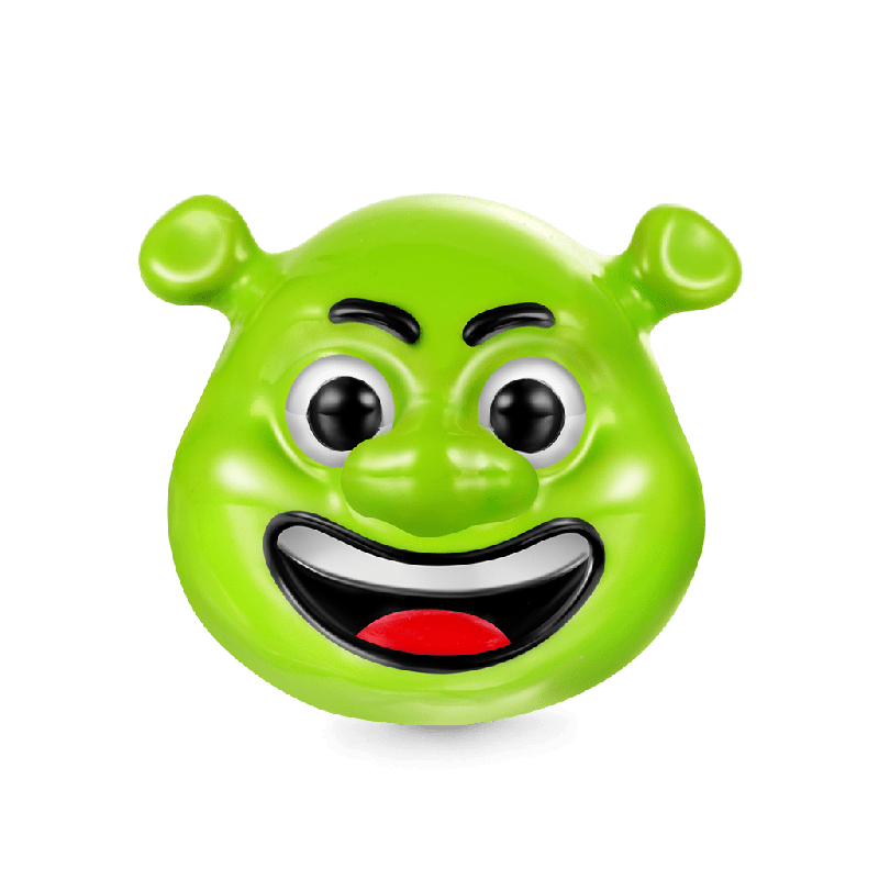 Shrek Head Charm