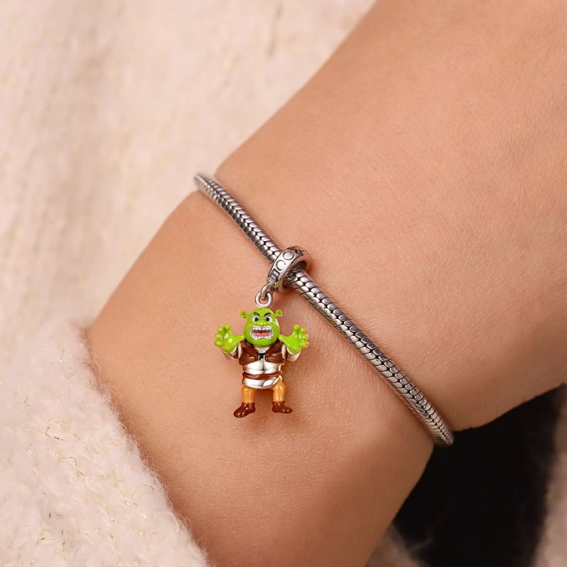 Green-skinned Shrek Pendant