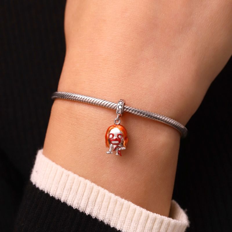 Bicycle Girl Hannah Pendant