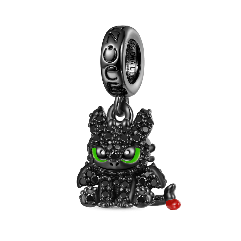 Pave Diamond Toothless Pendant