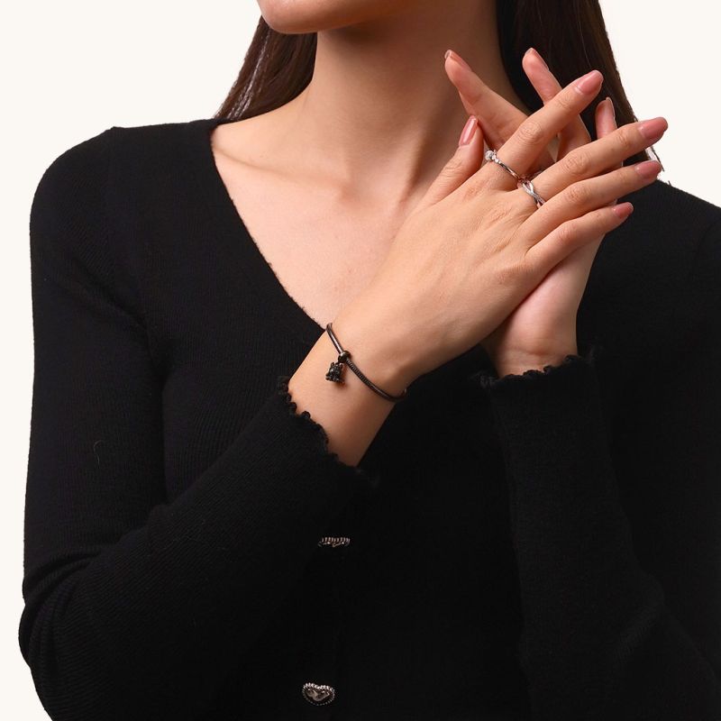 Pave Diamond Toothless Pendant