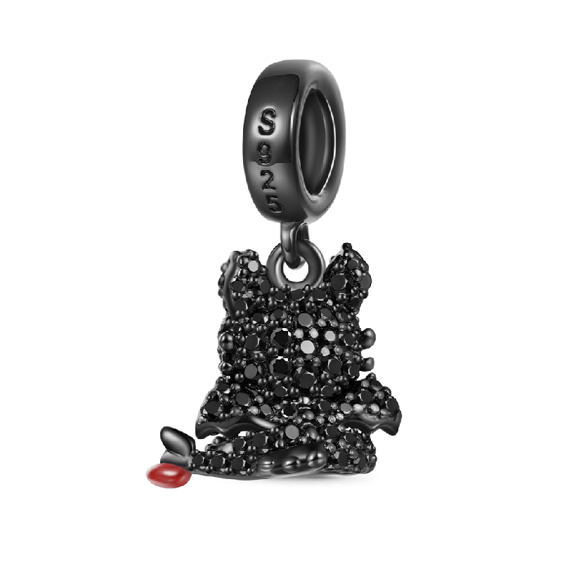 Pave Diamond Toothless Pendant