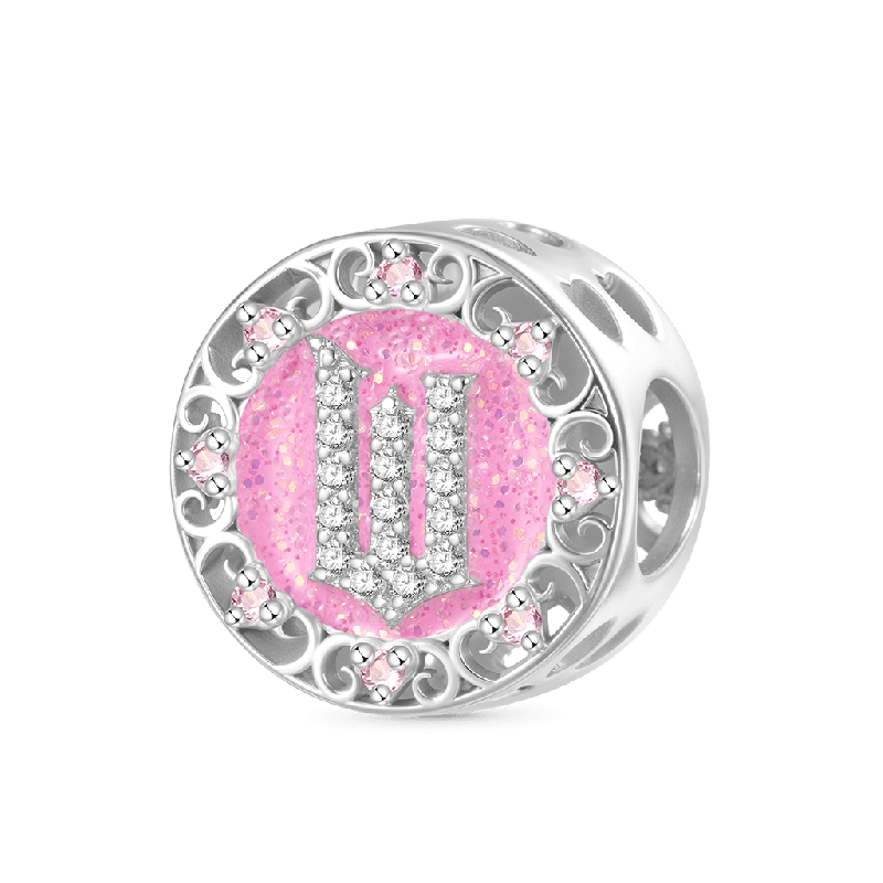 Wicked Pink Logo Charm