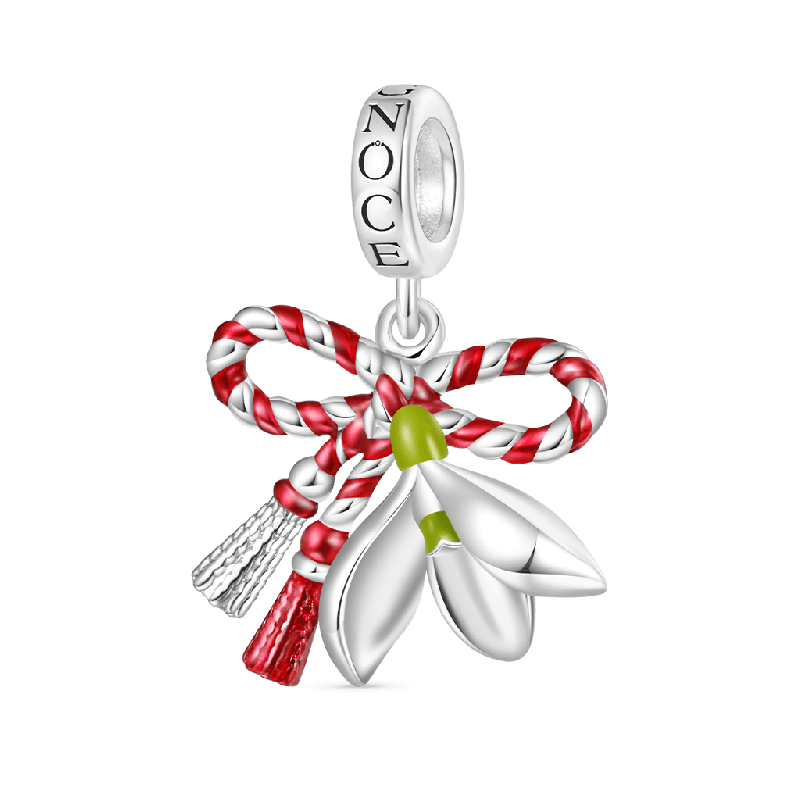 March Martisor Flower Lucky Pendant