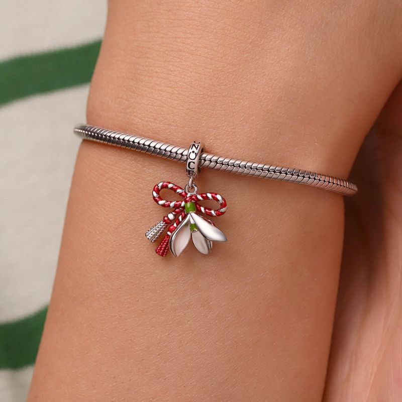 March Martisor Flower Lucky Pendant