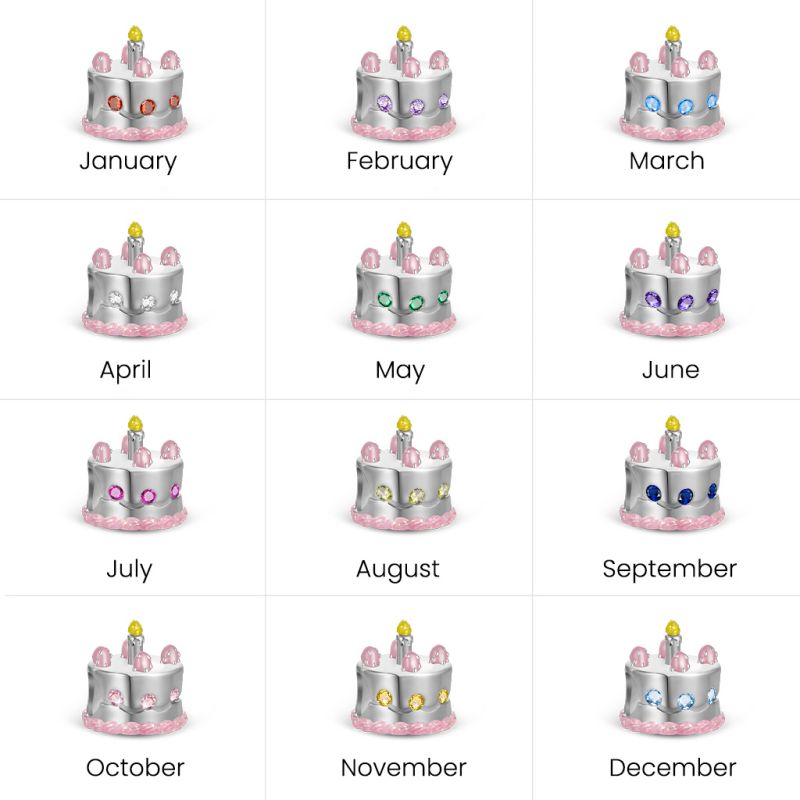 Birthday Cake Wishing Charm