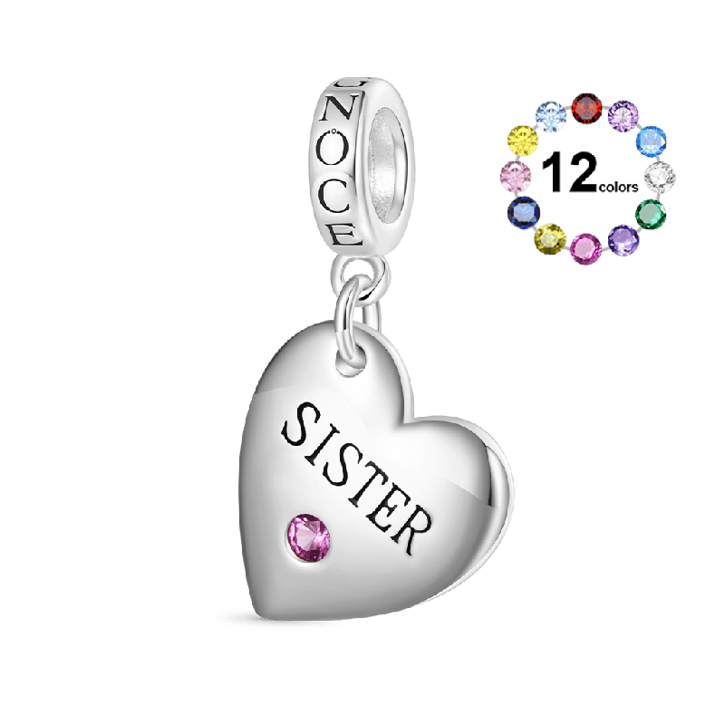 SISTER Heart Pendant