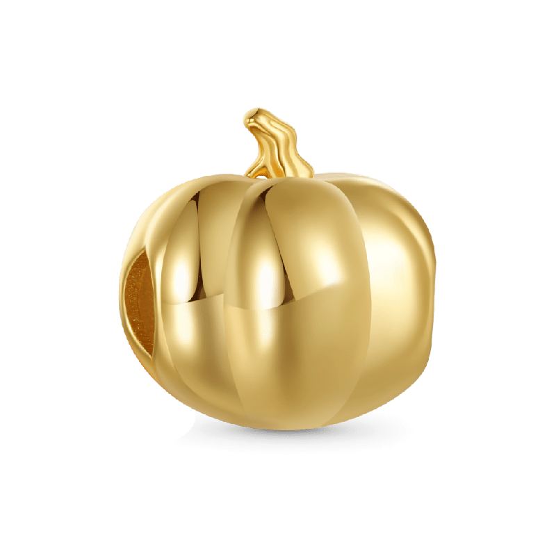 Pumpkin Star Eyes Charm