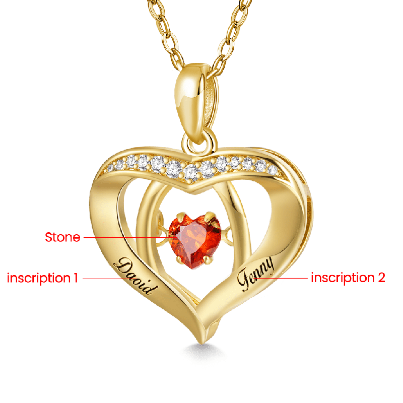 Forever Together Heart Necklace