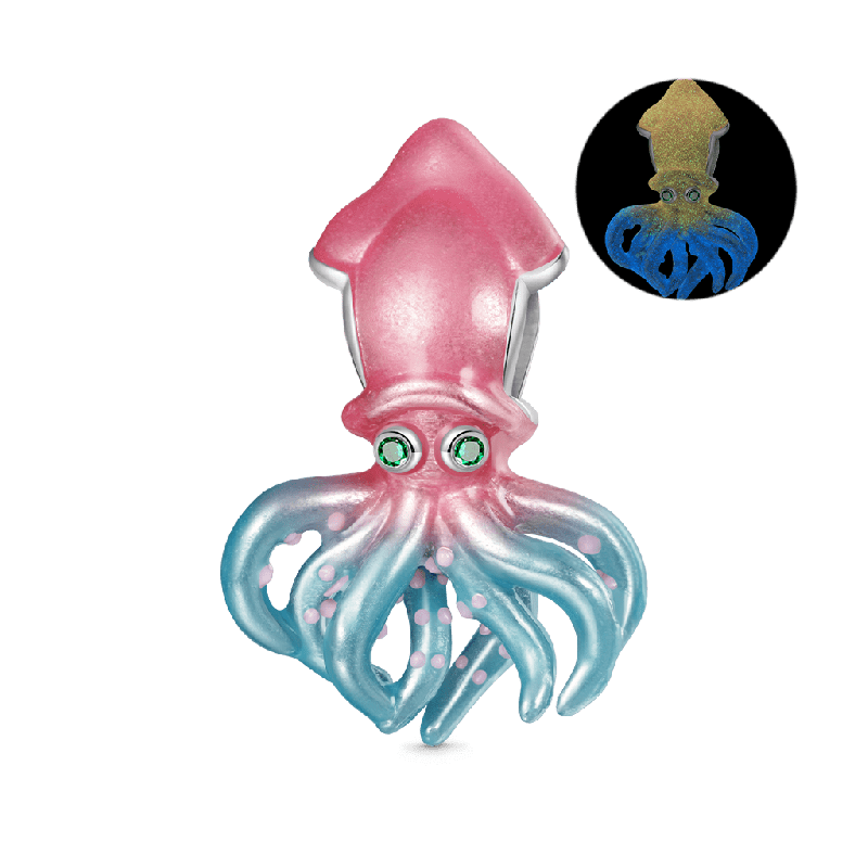 Ocean Magic Squid Charm
