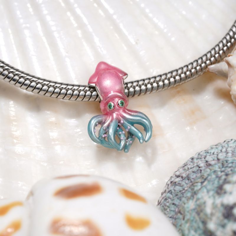 Ocean Magic Squid Charm