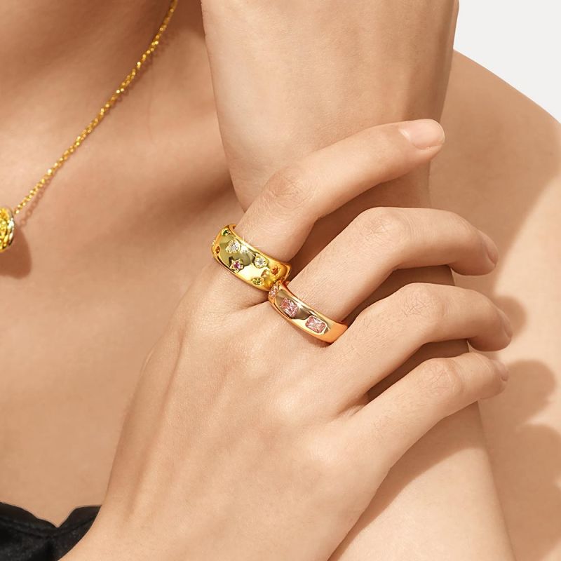 Fancy Color Mixed Vintage Ring